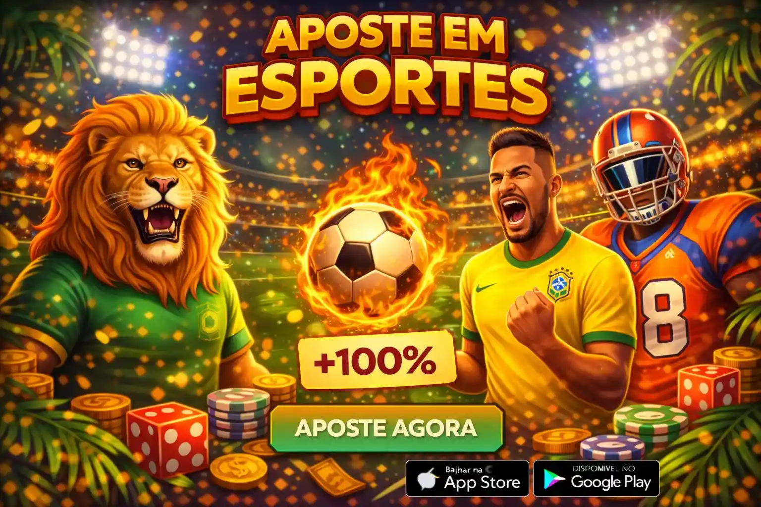 Apostas esportivas online com futebol e outros esportes