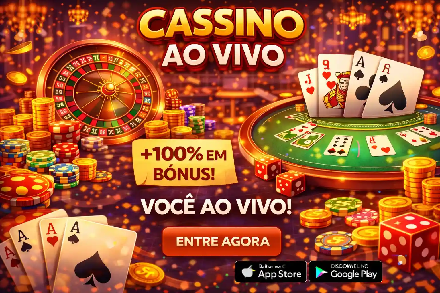 Cassino ao vivo com roleta e crupiê real