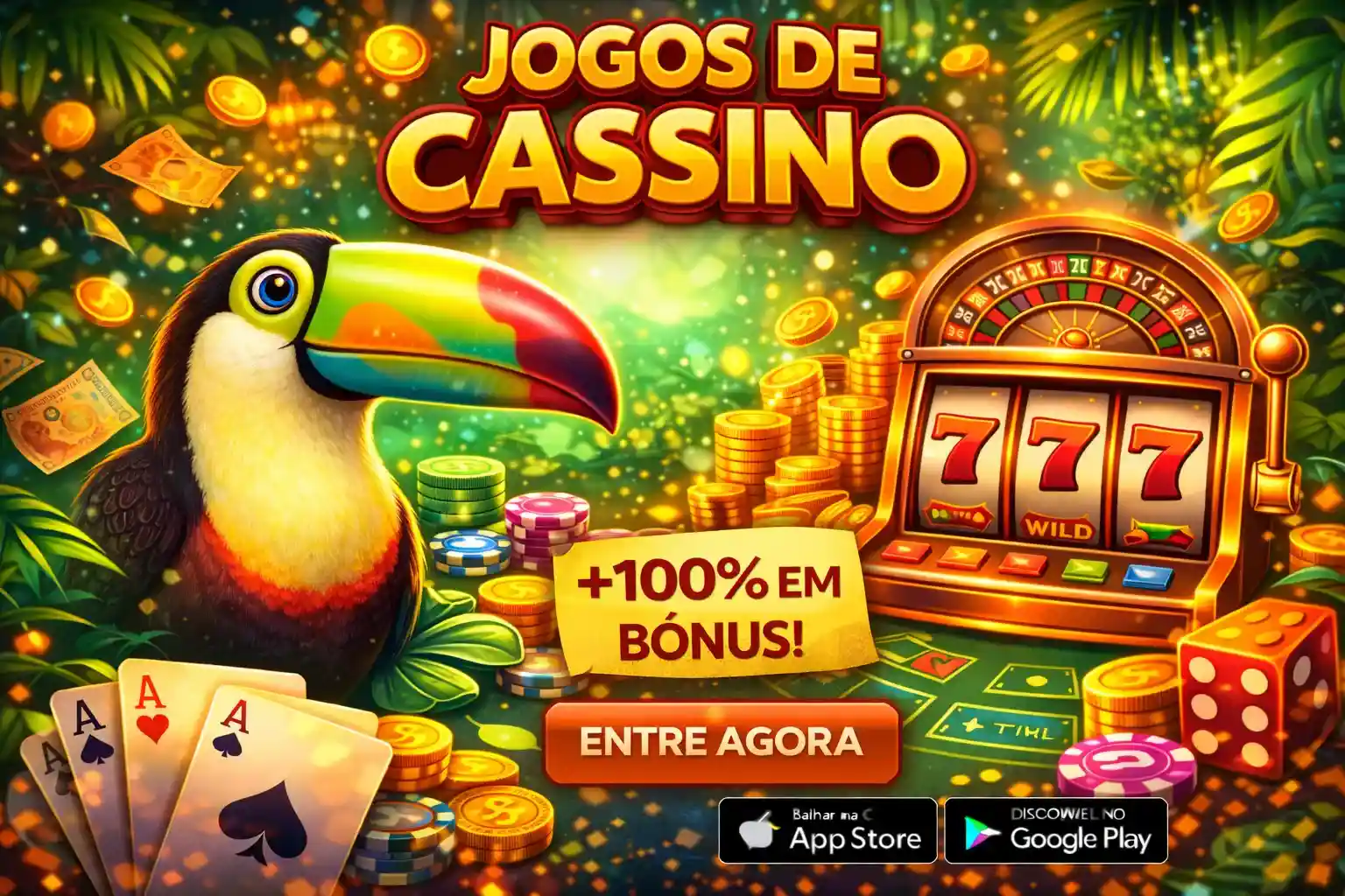 Jogos de cassino com tucano